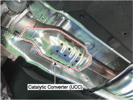 Hyundai Sonata - Catalytic Converter Description and Operation